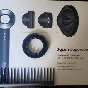 Dyson hair dryer. Chrome